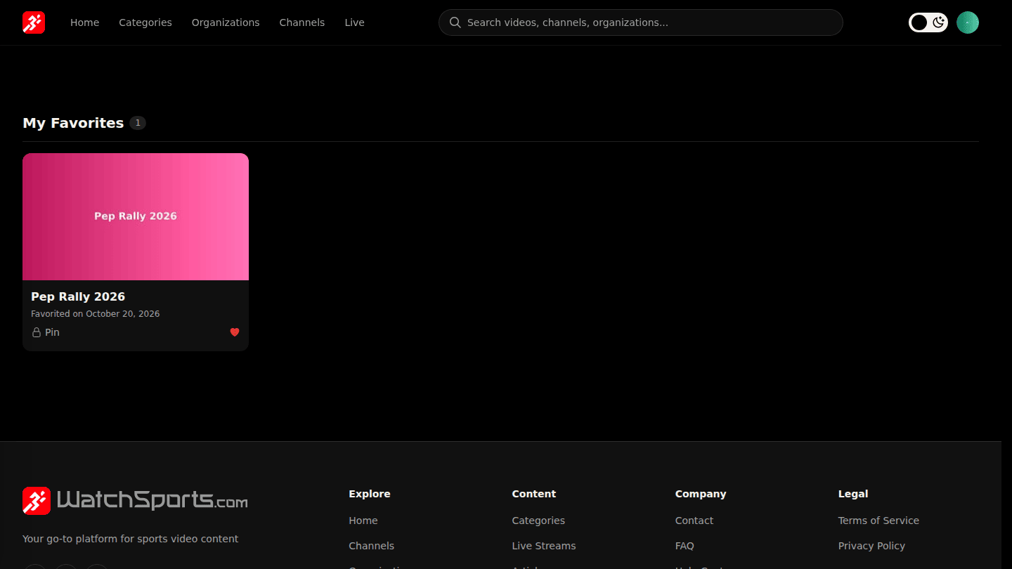 Find your lists under your avatar menu